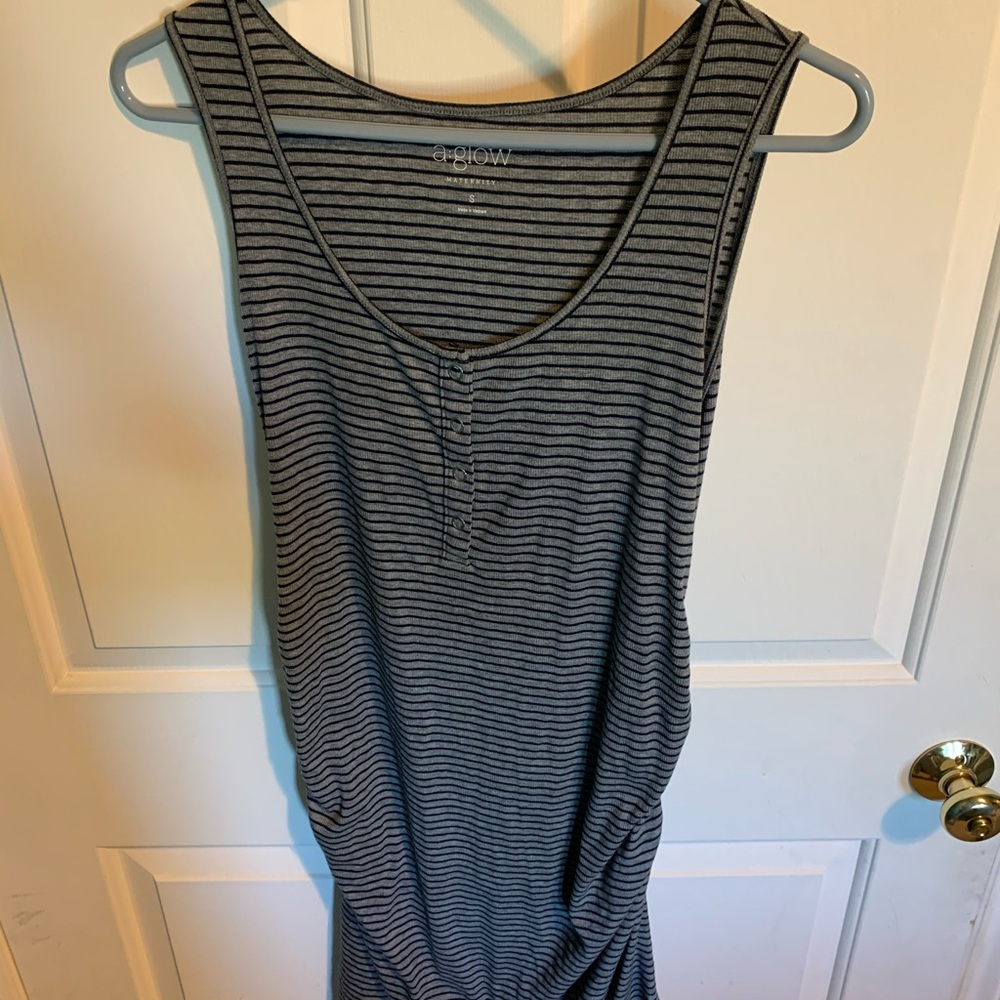 A Glow Maternity Dress